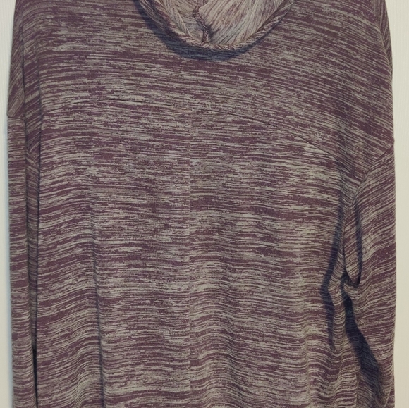Danskin Cowl Neck Sweater - Purple - Picture 2 of 5